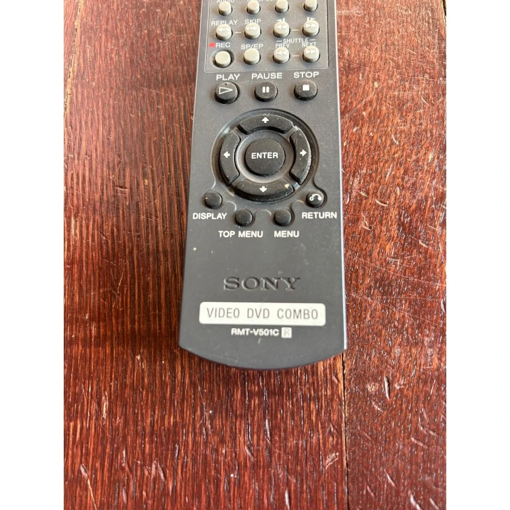 Sony RMT-V501C Remote Control for Video DVD Combo Player Black OEM Replacement